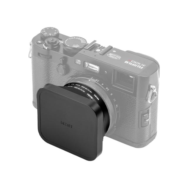NISI LENS HOOD, UV-FILTER & CAP F FUJI X100 BLACK