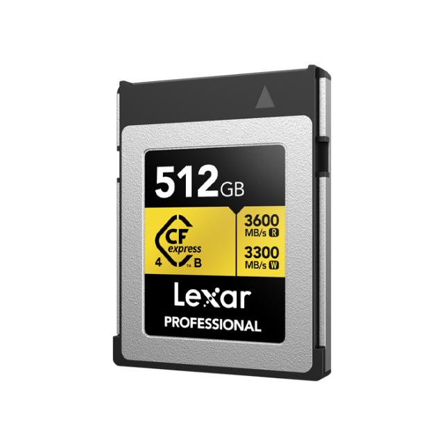 LEXAR CFEXPRESS PRO 512GB TYPE-B R3600/W3300