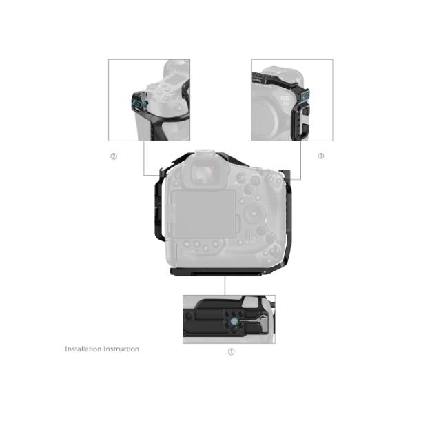 SmallRig 5413 Cage for Canon EOS R1