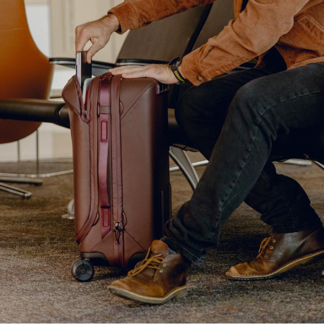 Peak Design Roller Pro Carry-On, Eclipse w/ Cube