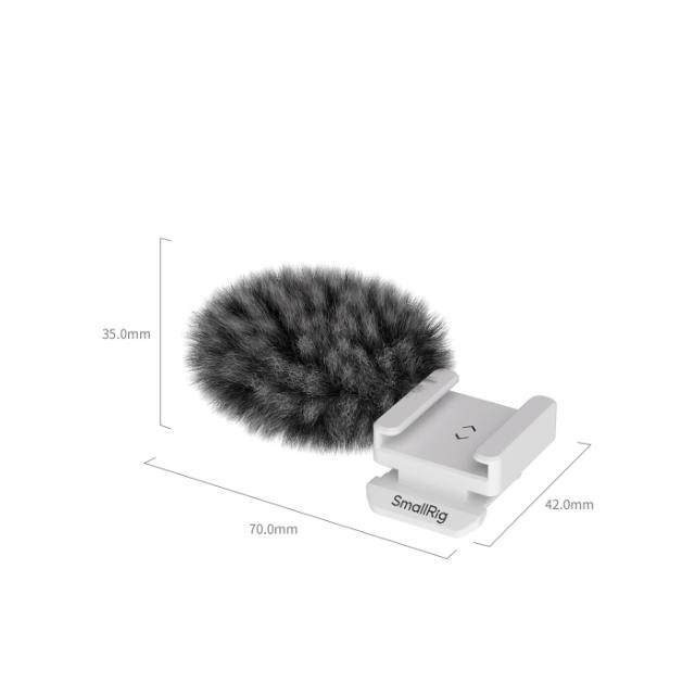 SmallRig 5434 Furry Windscreen Kit for Canon EOS R