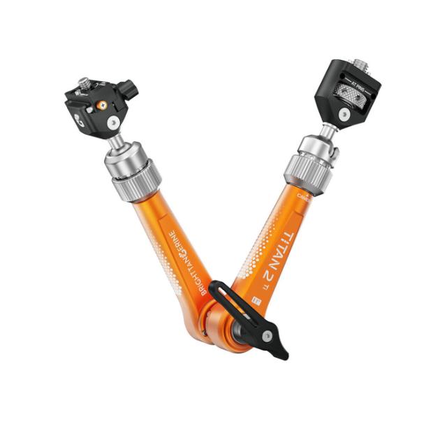 Bright Tangerine Titan Arm 2 Ti 3/8