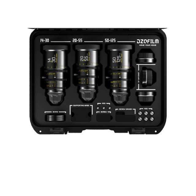 DZO PICTOR 14-30/50-125/20-55MM T2.8 BLACK BUNDLE