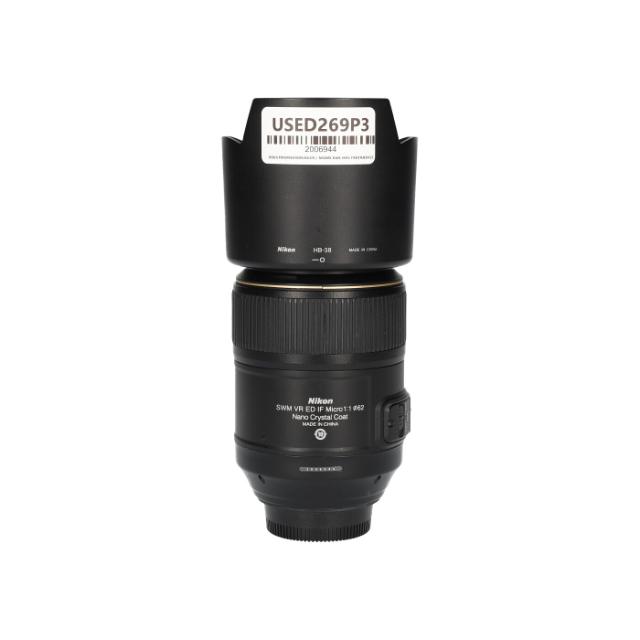 NIKON LENS AF-S 105 2,8 MICRO G ED VR (2) USED