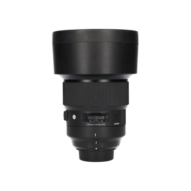 SIGMA LENS ART 105 1,4 DG HSM NIKON (3) USED
