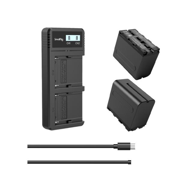 SMALLRIG 3823 NP-F970 BATTERY & CHARGER KIT