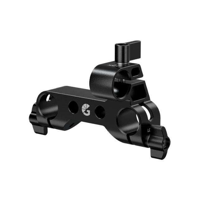 BRIGHT TANGERINE TOP BAR BRACKET 15MM ROD MOUNT