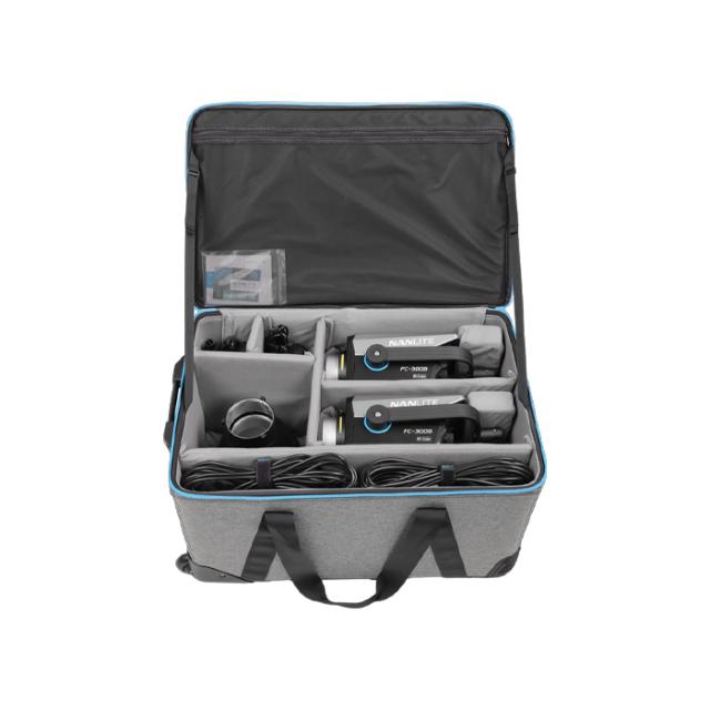 NANLITE FC-300B 2 LIGHT KIT WITH TROLLEY