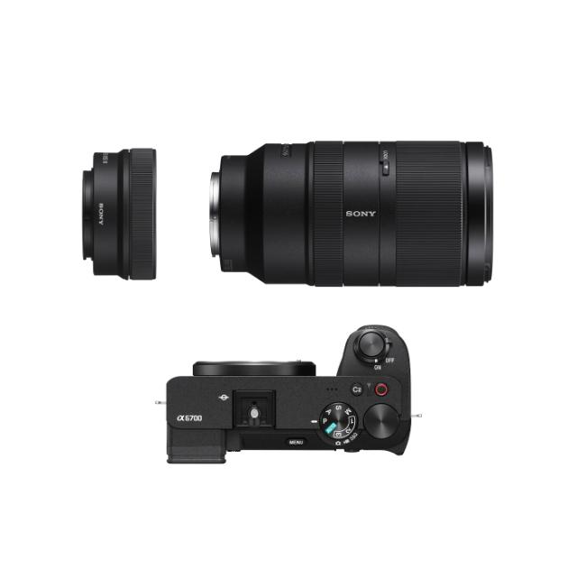 SONY ALPHA 6700 KIT W. 70-350MM & PZ 16-50MM