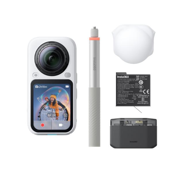 Insta360 X6 Essentials Bundle Arctic White