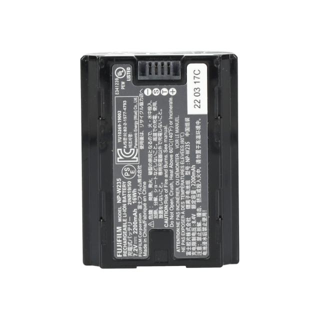 FUJI NP-W235 BATTERY (1) USED