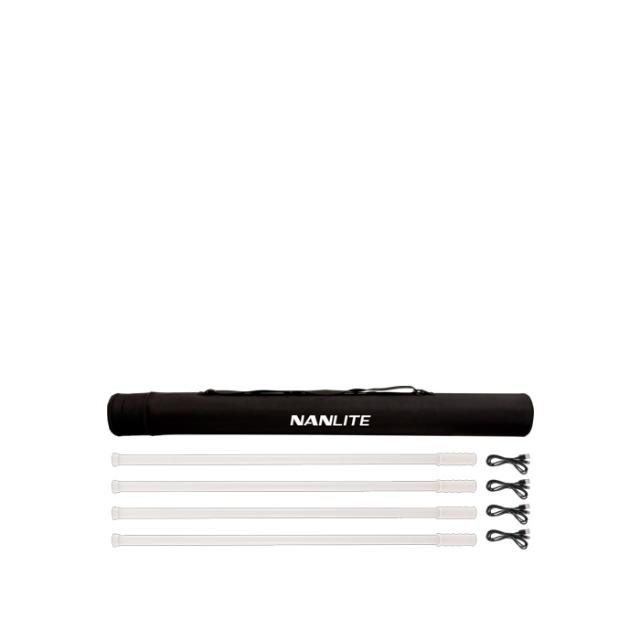 NANLITE PAVOTUBE T8-7X 4 LIGHT KIT