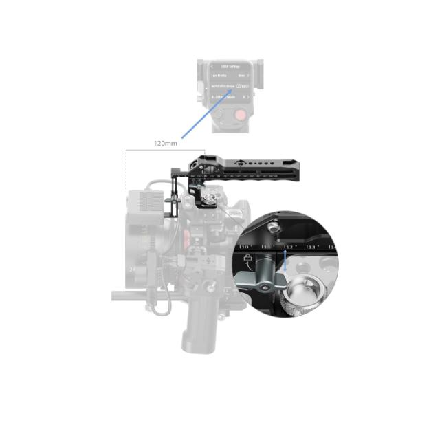 SmallRig 5236 Top Handle for DJI Focus Pro LiDAR