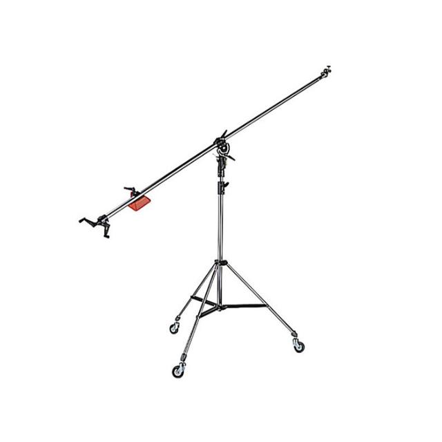 MANFROTTO 025 SUPER BOOM W/STAND BLACK