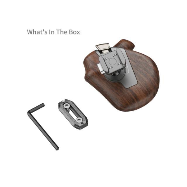 SmallRig 5192 NATO Wooden Handle Right Side