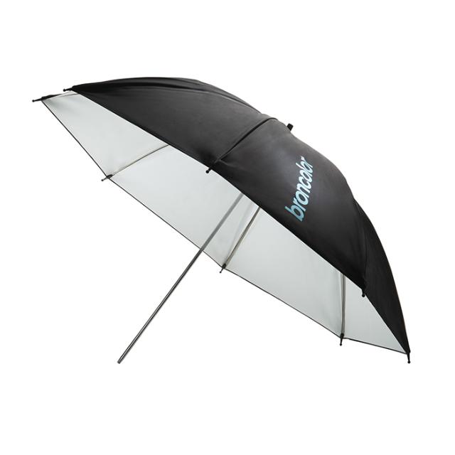 BRONCOLOR NEW UMBRELLA WHITE/BLACK Ø105 CM