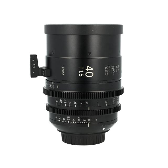 SIGMA LENS CINE PRIME 40 T1,5 EF (2) USED