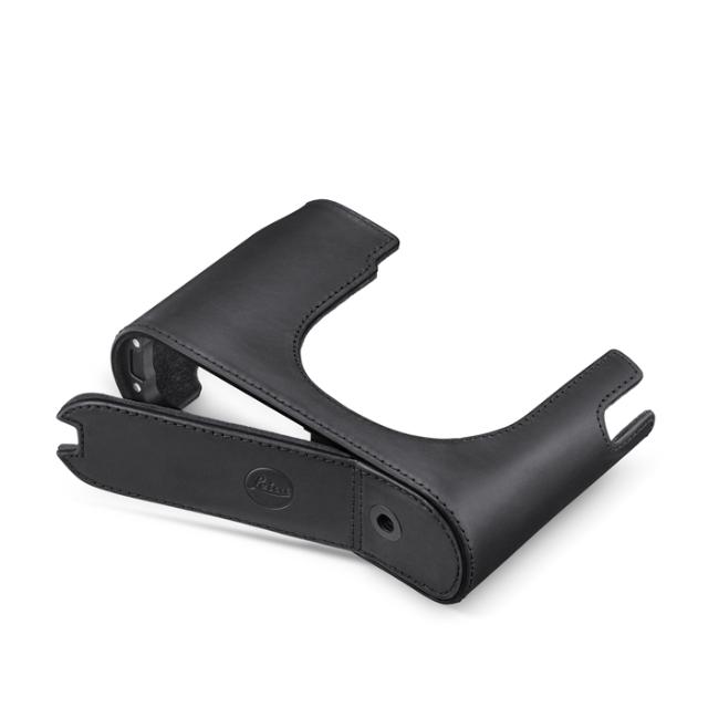 LEICA Q3 LEATHER HALFCASE BLACK