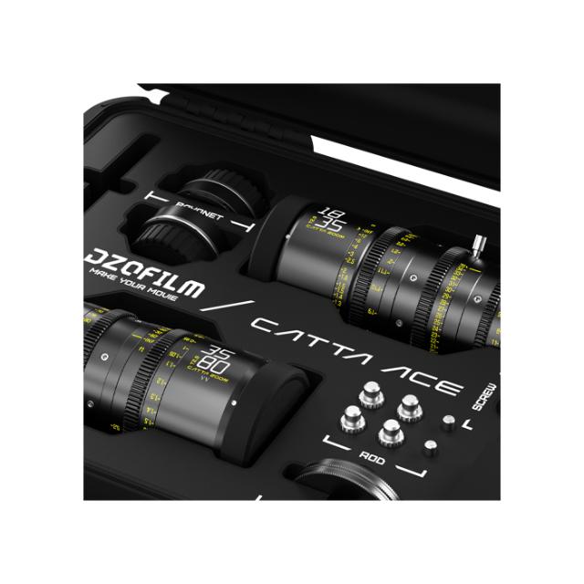 DZO CATTA ACE KIT 18-35 & 35-80MM BLACK T2.9 PL/EF