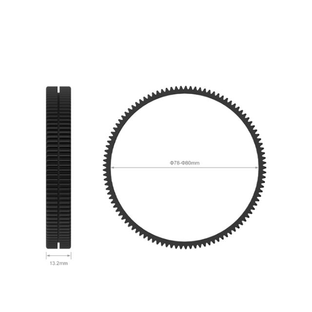 SMALLRIG 3295 FOCUS GEAR RING SEAMLESS 78-80MM