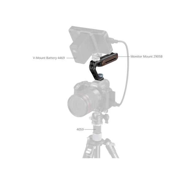 SmallRig 5250 Wooden Cold Shoe Top Handle