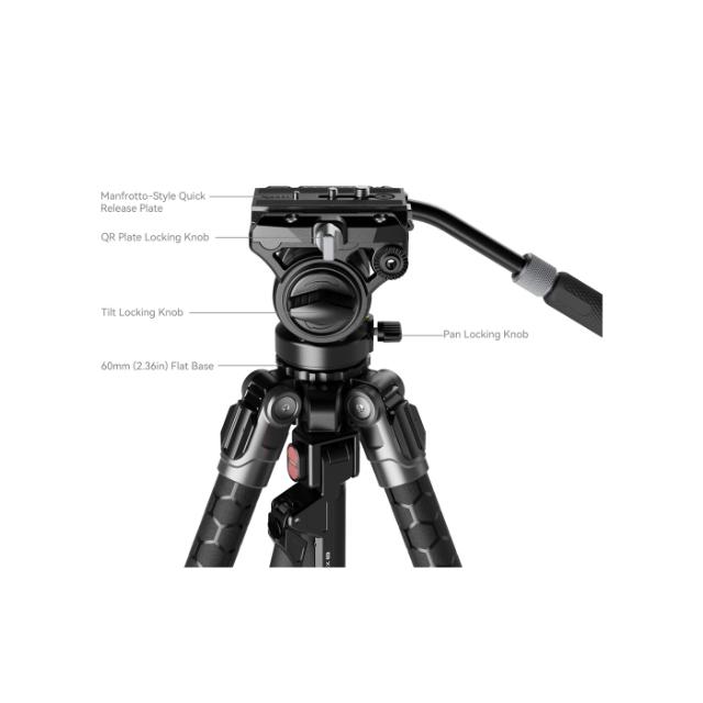 SmallRig 5305 x Potato Jet TRIBEX SE Hydraulic Tri