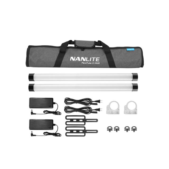 NANLITE PAVOTUBE II 15XR 2 LIGHT KIT