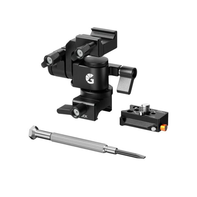 Bright Tangerine Monitor Mount QR Nato Top/Base