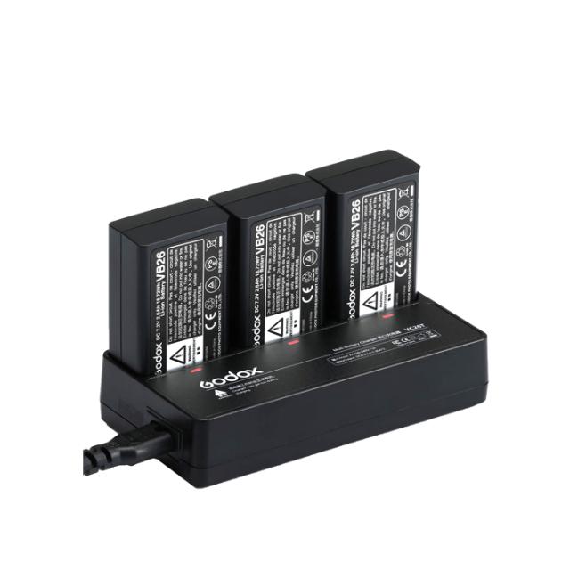 GODOX VC26T MULTI BATTERY CHARGER FOR VB26 / VB30