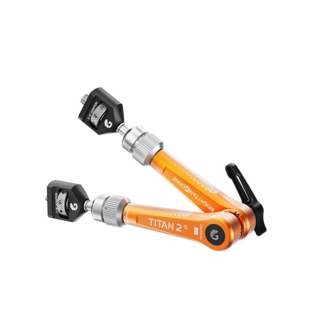 Bright Tangerine Titan Arm 2 Ti 3/8