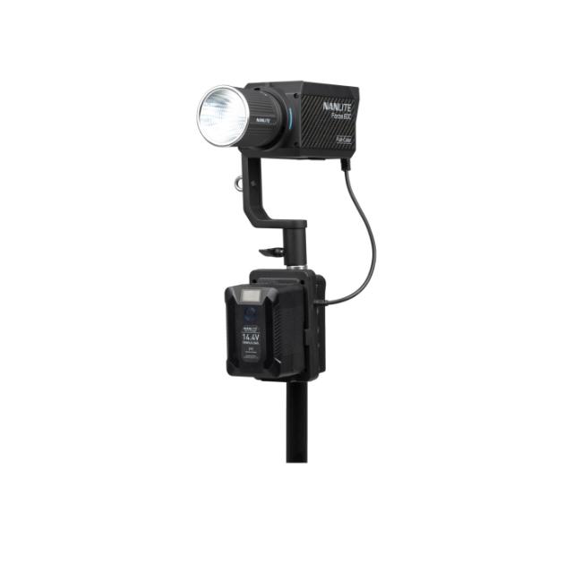 NANLITE V-MOUNT BATTERY GRIP WITH DC CONNECTOR