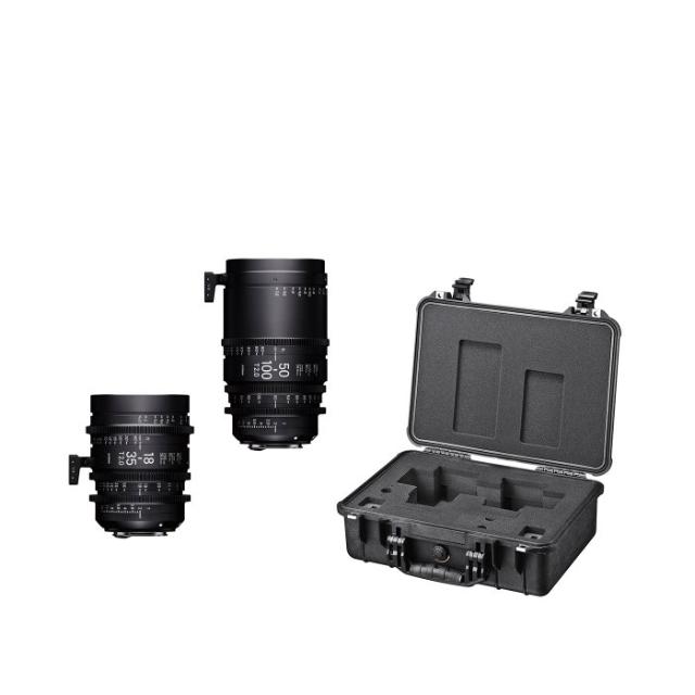 SIGMA CINE 18-35MM + 50-100MM T2 PL-MOUNT + CASE