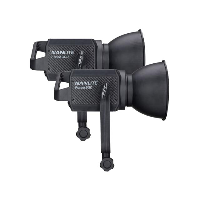 NANLITE FORZA 300 LED MONOLIGHT 2 LIGHT KIT