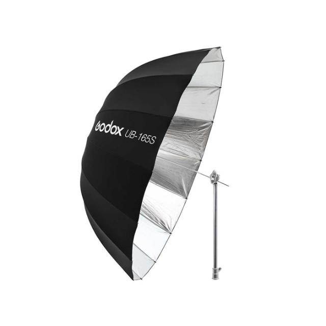 GODOX PARABOLIC UMBRELLA SILVER 165CM