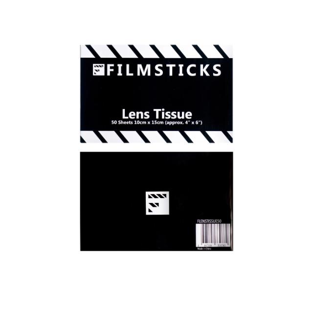 FILMSTICKS LENS TISSUE DISPOSABLE PACK OF 50 SHEET