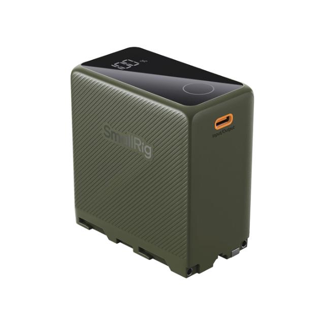 SMALLRIG 4577 BATT USB-C RECHARGABLE NP-F970 GREEN