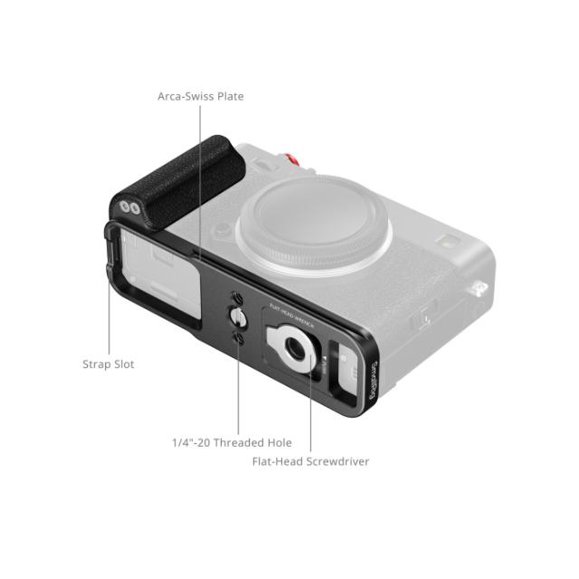 SmallRig 5448 L-Shaped Mount Plate for Fuji X-E5