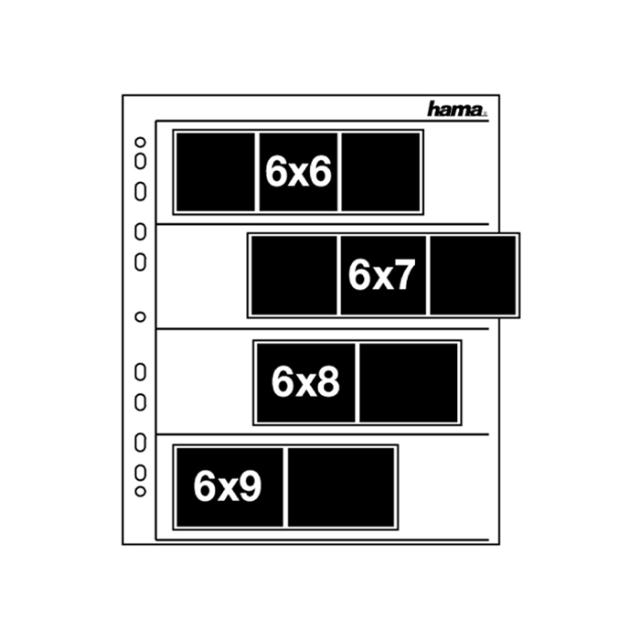 HAMA 2259 NEGATIVLOMMER PERGAMYN 120 100 ARK