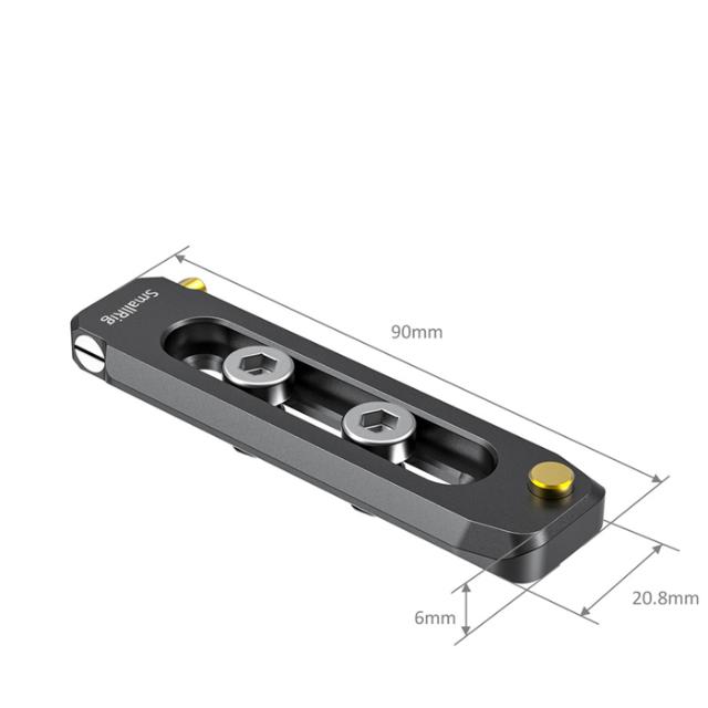 SMALLRIG 2484 LOW PROFILE NATO RAIL 90MM