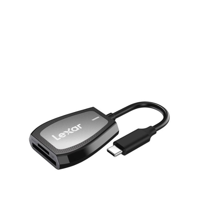 LEXAR USB-C SD & MICRO SD DUAL SLOT CARDREADER