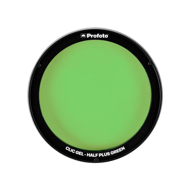 PROFOTO CLIC GEL HALF PLUS GREEN