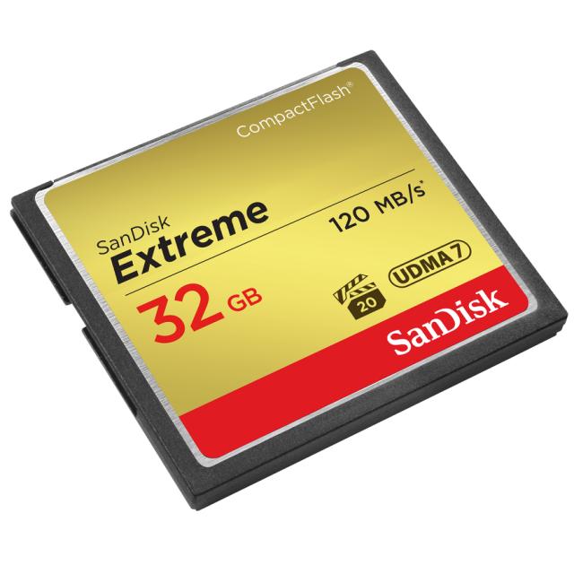 SANDISK CF 32GB EXTREME 120MB/S