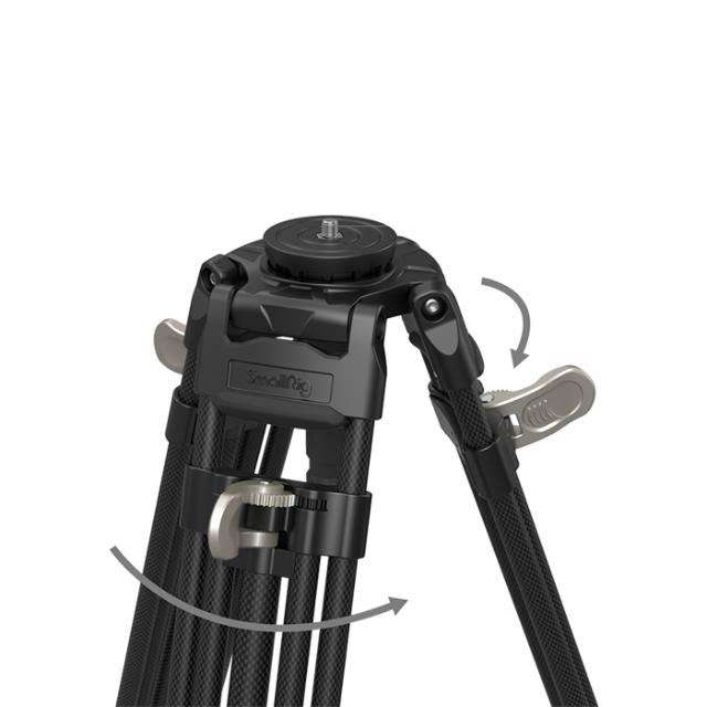 SMALLRIG 4167 HEAVY-DUTY VIDEO TRIPOD CARBON