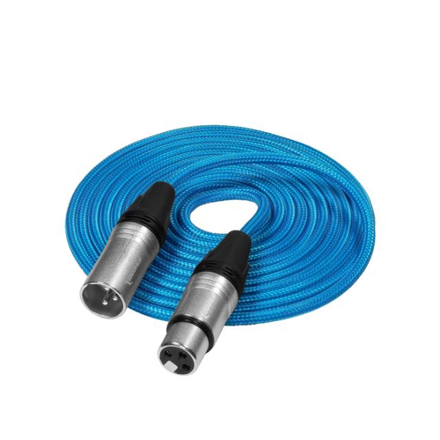 KONDOR BLUE MALE XLR TO FEMALE XLR , 300CM