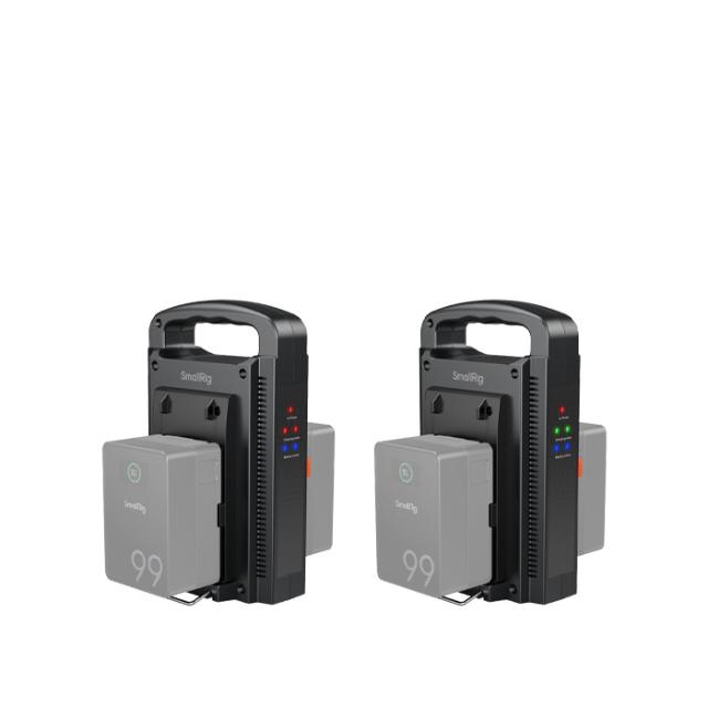 SMALLRIG 4578 DUAL CHANNEL V-MOUNT CHARGER //