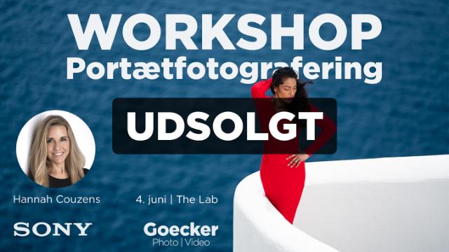 Sony portræt Workshop - Hannah Couzens - The Lab