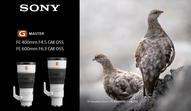 Sony FE 400mm F4.5 og 600mm F6.3