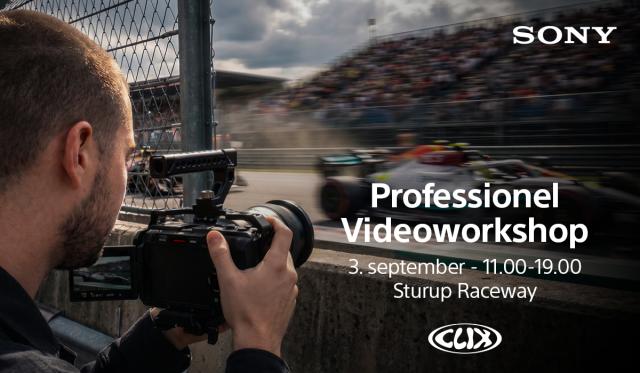 Sony videoworkshop på Sturup Raceway