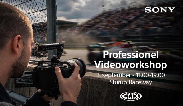 Sony videoworkshop på Sturup Raceway