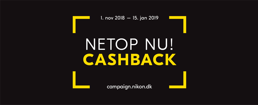 Nikon Cashback kampagne vinter 2018